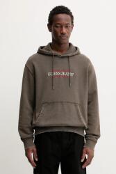 Guess Jeans pamut melegítőfelső - barna XL