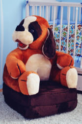  Plüss kinyitható fotel - kutya