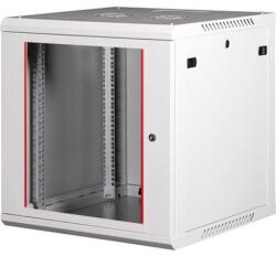 Lande Rack szekrény, fali, 19 , 12U, lapraszerelt, LANDE PROlineB , szürke (LN-WB-12U6060-LG-F)