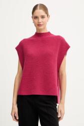 Benetton mellény gyapjúkeverék - rózsaszín S - answear - 20 990 Ft