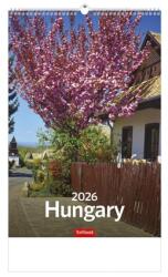 TopTimer Falinaptár 2026 TOPTIMER T094 220x330mm álló Hungary (26T9400-13A)