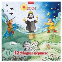 TopTimer Falinaptár 2026 TOPTIMER T098 290x580mm álló Magyar népmesék