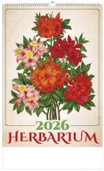 TopTimer Falinaptár 2026 TOPTIMER T092 450x315mm fekvő Herbárium (26T9200-17A)