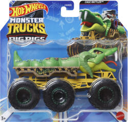 Mattel Hot Wheels Monster Trucks: Big Rigs Cage Rattler vehicul cu șase roți 1: 64 - Mattel (HWN86/HWN92)