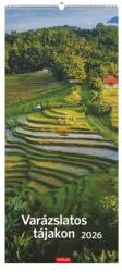 TopTimer Falinaptár 2026 TOPTIMER T099 210x490mm Varázslatos tájakon (26T9900-02A)