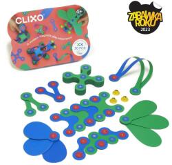 CLIXO Cuburi magnetice Clixo Crew Pack, Verde-Albastru