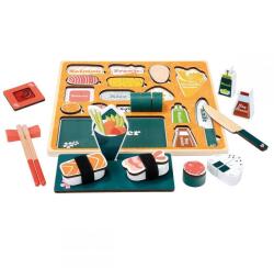 Bino Sushi din lemn - Puzzle 3D Set bricolaj copii