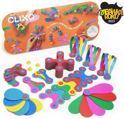 CLIXO Cuburi magnetice Clixo Super Rainbow, 60 de elemente