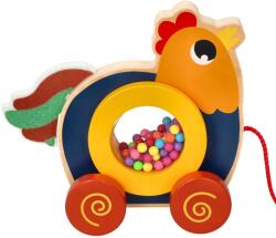 Adam Toys Cocoș Kukuryku pe sfoară
