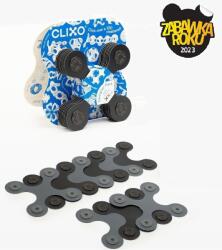 CLIXO Set de construcție magnetică Designer Pack Clixo, Negru