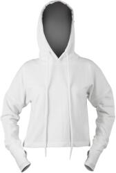 Mantis Női crop top pulóver - Fehér | M (M140-1000256730)