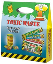 Toxic Waste Small Selection savanyú cukor válogatás 150g - vegyesbolt