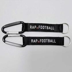 Rap Football Kulcstartó Rap Football Basic Logo Keychain Black 2darab
