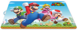  Super Mario műanyag tányéralátét 43x28 cm