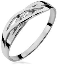 Heratis Forever Marietta white arany gyűrű gyémánttal 0.050 ct BSBR027A