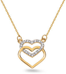 Heratis Forever Arany briliáns nyaklánc szívvel 0, 050 ct BSBR125