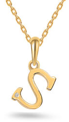 Heratis Forever Hírességek S betűje gyémánttal a szerencséért IZBR995SY