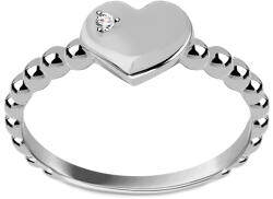 Heratis Forever Gyémánt gyűrű, fehérarany Szív 0, 010 ct BSBR120A