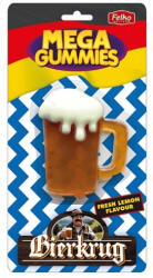  Mega Gummies German Beer sörös korsó formájú citromos óriás gumicukor 120g - delfinbuvar