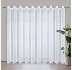 EUROFIRANY Arleta függöny finom fényű sifon szövetből Fehér 350x270 cm