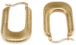 Ékszershop Mintás ovális arany fülbevaló (1325741)