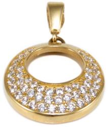 Ékszershop Köves kör alakú arany medál (1322975)