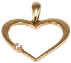 Ékszershop Szív arany medál cirkónia kővel (1322848)