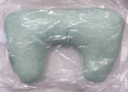 Billerbeck Bianka utazópárna/nyakpárna, 40x25 cm, Zöld