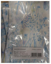 Billerbeck huzat, oldaltfekvő párnához, Kék-fehér