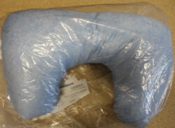 Billerbeck Bianka utazópárna/nyakpárna, 40x25 cm, Kék