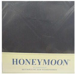 Billerbeck HONEYMOON gumis lepedő, 90-100x200 cm, Szürke