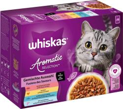 Whiskas Aromatic SELECTION 'Vegyes válogatás szószban' - Multipack 12 x 85 g - 1.020 g