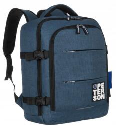  Peterson Utazó Hátizsák-PTN PLG-01-T NAVY+BL- Sötétkék+Kék (5903051202001)