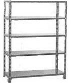  Salgópolc 2, 5 m magas 1200x600 mm 5 polc alapállvány (22_Salgo_A_25m_612_5)