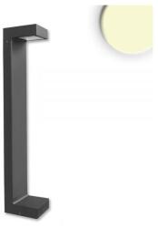 LEDIUM Poller-1 kültéri LED állólámpa, 8W, 300lm, 3000K melegfehér, CRI83, IP54, 10x10x60cm, fekete (OH9114267)