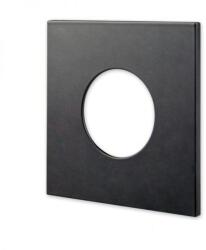 LEDIUM Matt fekete négyzet előlap vízálló IP65 LED spotlámpához (OH9113064)