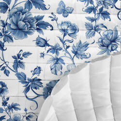 Takoy Steppelt ortalion anyag vízálló réteggel a hátoldalán blue flowers