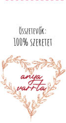 Takoy Ruhacímke 10 darabos készlet- anya varrta indiana girl- szívecske