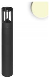 LEDIUM Kültéri LED állólámpa, 8W, 330lm, 3000K melegfehér, CRI82, IP54, 80x11cm, fekete (OH9114278)