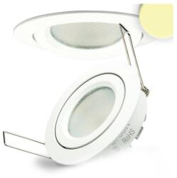 LEDIUM Süllyesztett LED lámpa, fehér, 8W, 490 lm, 2700K melegfehér, 140°, fényerőszabályozható (OH9112047)