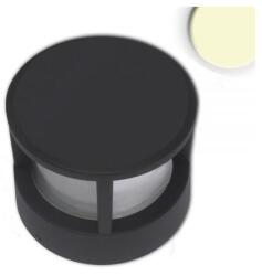 LEDIUM Kültéri LED állólámpa, 6W, 280lm, 3000K melegfehér, CRI82, IP54, 10, 5x10, 5cm, fekete (OH9114272)