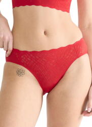 Sloggi Chiloți dama SLOGGI ZERO FEEL BLISS FESTIVE HIGH LEG 00FZ - SHANGHAI RED: XS (10224740_00FZ XS)