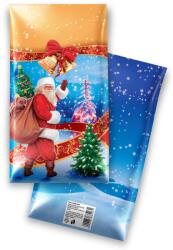 BOPP Mikulás tasak 10. Arany mikulásos mintával, 20 x 35 cm 5000 db/zsák