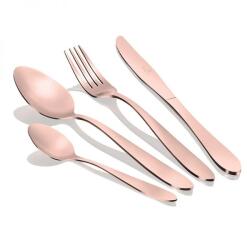 Berlinger Haus 24 darabos evőeszköz készlet - rozsdamentes acél - Black Rose arany (BH-3076)