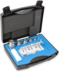 KERN súlykészlet precíziós mérlegekhez 1 mg - 500 g műanyag dobozban, OIML F2 súlyosztály (333-054)