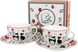 Duo Gift Porcelán csésze szett - 280ml - Koty Etno