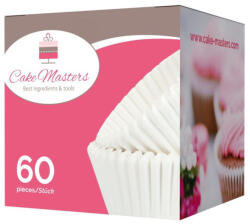 Cake-masters muffin papír, fehér, 60 db (12538)
