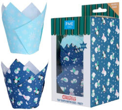 PME tulipános muffin papír, Tél, 24db