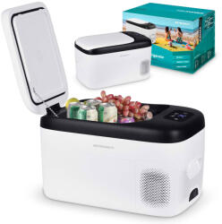 Berdsen Kompresszoros hordozható autós hűtőláda , 21 literes - fehér - Icemax 401 Berdsen (340100)