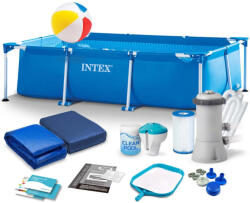 Intex Keretes kerti medence 260 x 160 x 65 cm 15 az 1-ben INTEX 28271 (28271-15w1)
